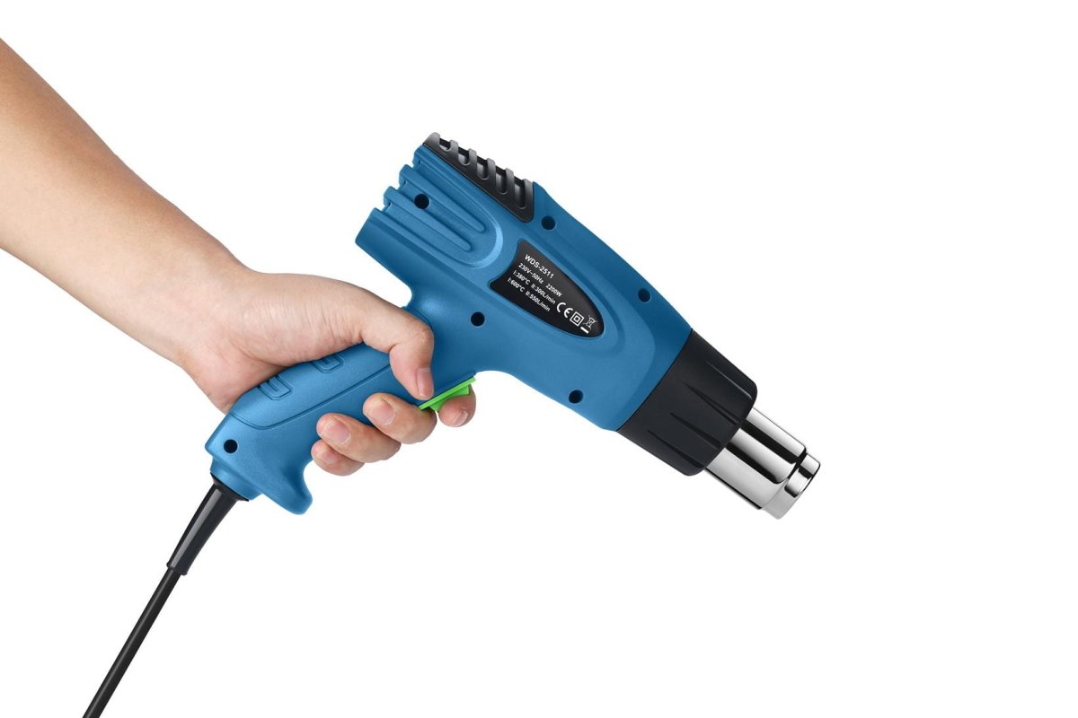 WDS - 2511 kuumaõhupuhur 2200 W, 300/550 l/min, 380–600 °C - Ostuklikk